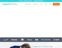 Tablet Screenshot of happiestbaby.com
